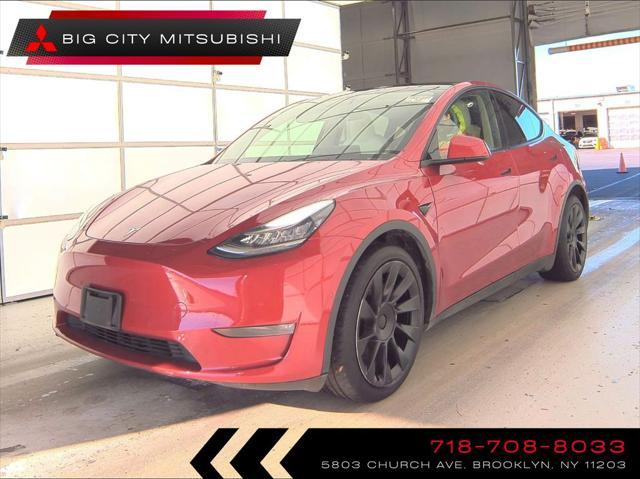 used 2020 Tesla Model Y car, priced at $22,264