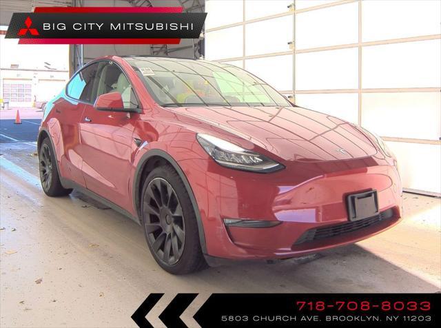 used 2020 Tesla Model Y car, priced at $22,264