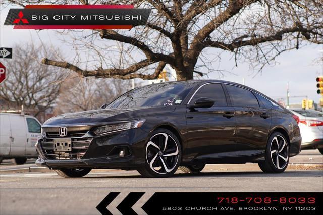 used 2021 Honda Accord car, priced at $18,535