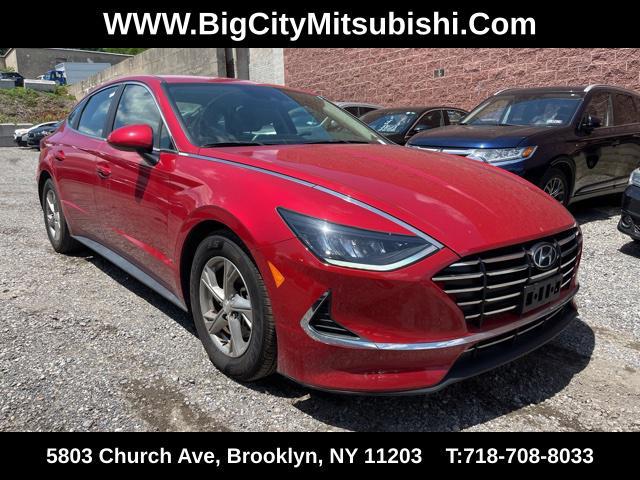 used 2021 Hyundai Sonata car, priced at $13,947