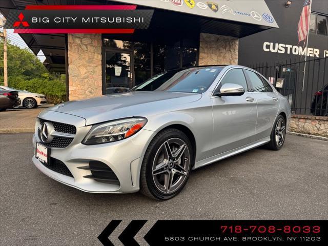 used 2021 Mercedes-Benz C-Class car, priced at $19,454