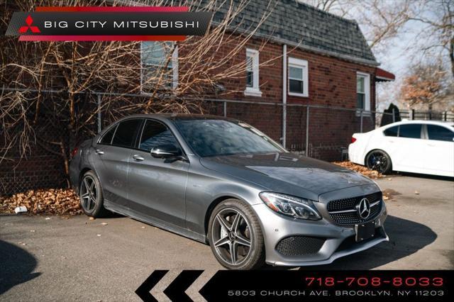 used 2018 Mercedes-Benz AMG C 43 car, priced at $24,394