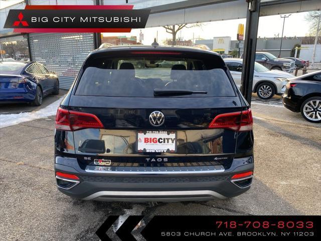 used 2022 Volkswagen Taos car, priced at $15,424