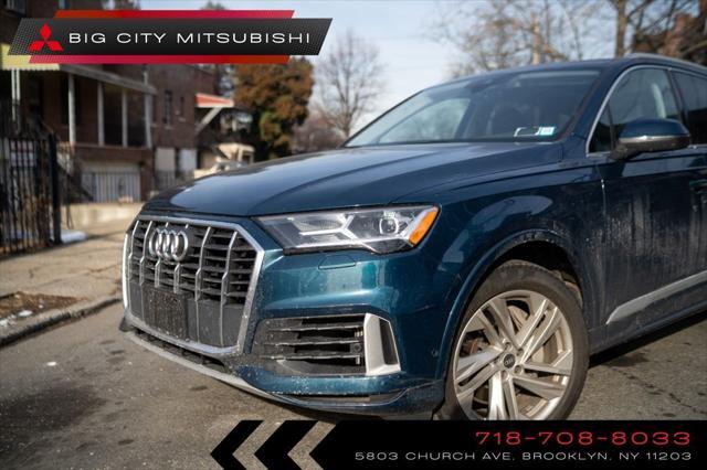 used 2021 Audi Q7 car, priced at $29,140