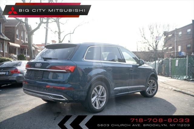 used 2021 Audi Q7 car, priced at $29,140