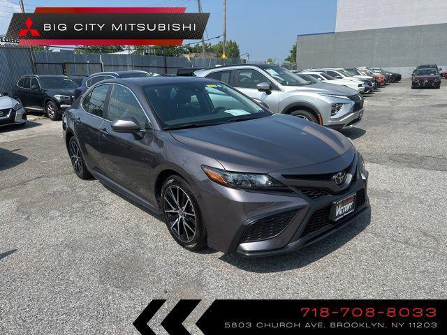 used 2021 Toyota Camry car, priced at $18,585