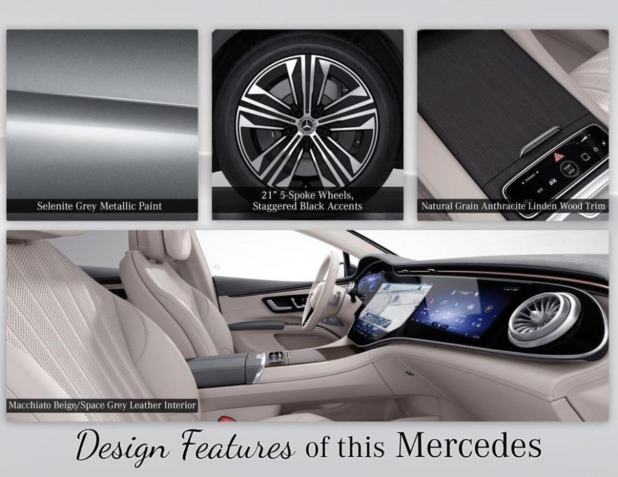 new 2024 Mercedes-Benz EQS 450 car, priced at $115,865