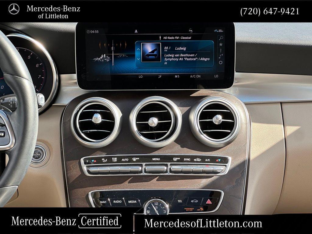used 2021 Mercedes-Benz C-Class car, priced at $30,135