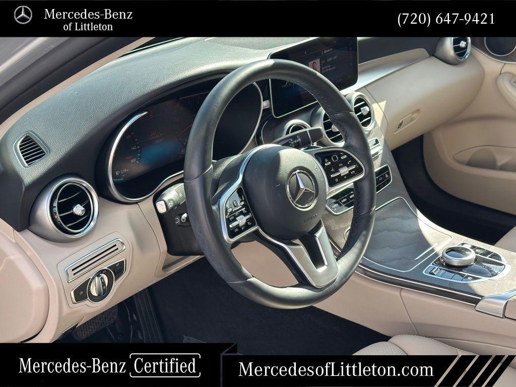 used 2021 Mercedes-Benz C-Class car, priced at $30,135