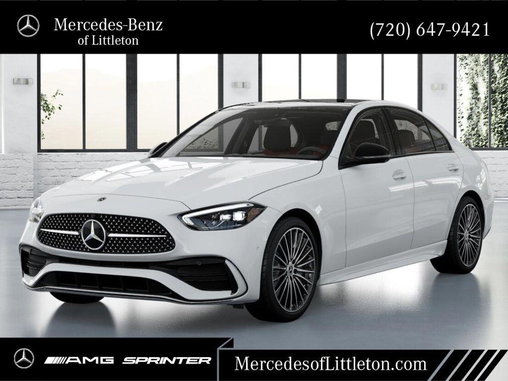 new 2025 Mercedes-Benz C-Class car, priced at $58,785