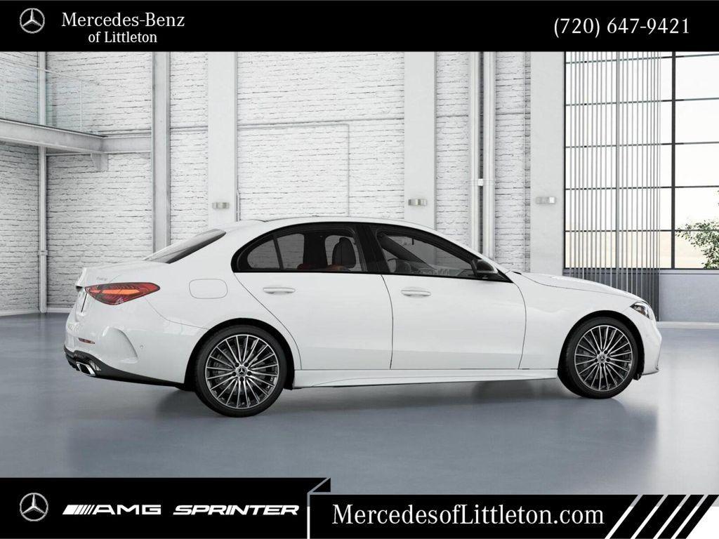 new 2025 Mercedes-Benz C-Class car, priced at $58,785