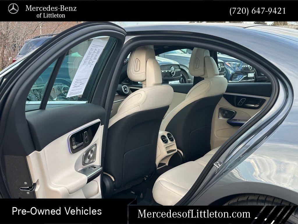 used 2025 Mercedes-Benz C-Class car, priced at $46,650