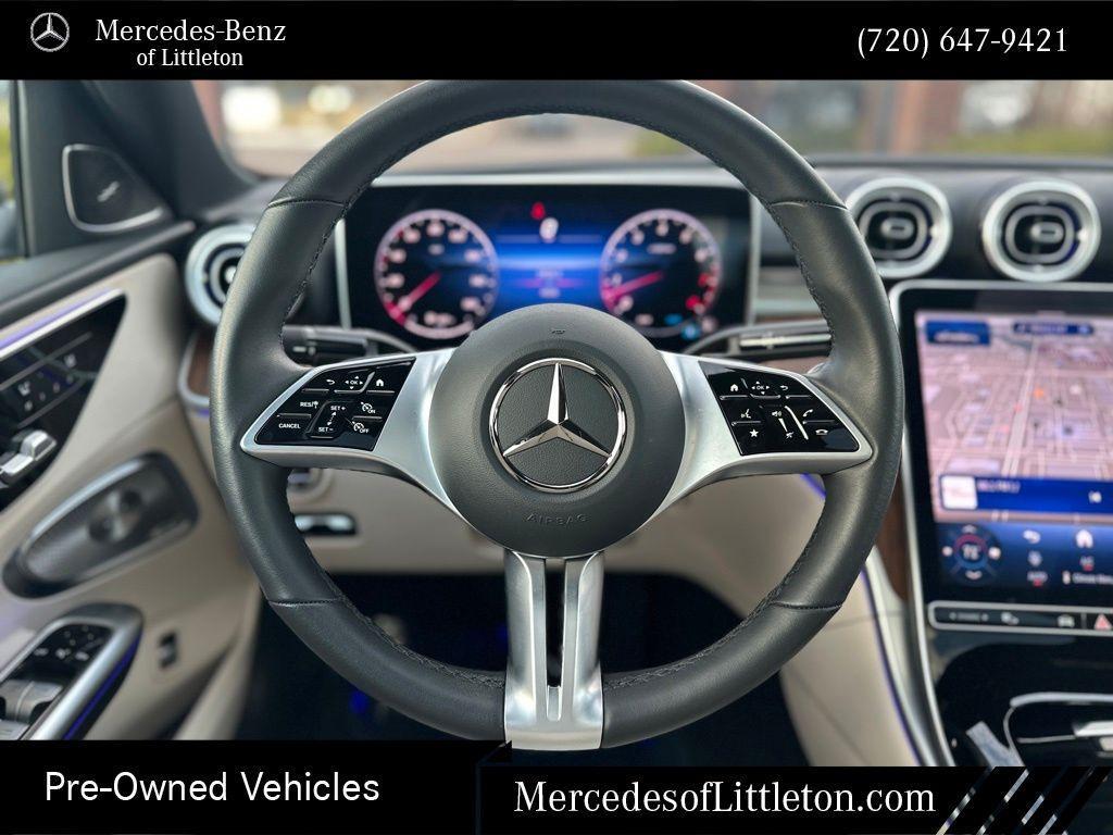 used 2025 Mercedes-Benz C-Class car, priced at $46,650