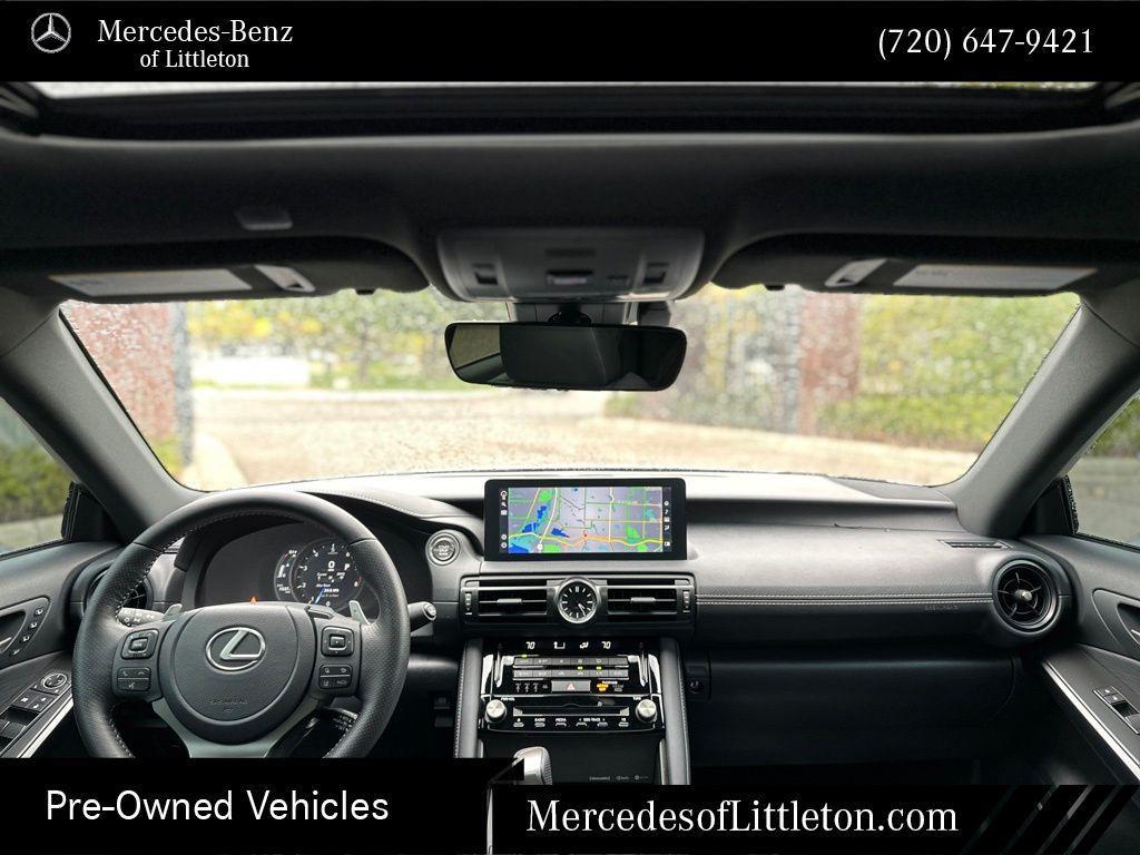 used 2023 Lexus IS 350 car, priced at $46,426