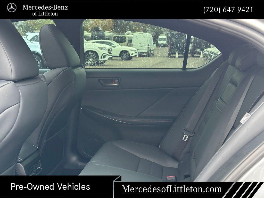 used 2023 Lexus IS 350 car, priced at $46,426