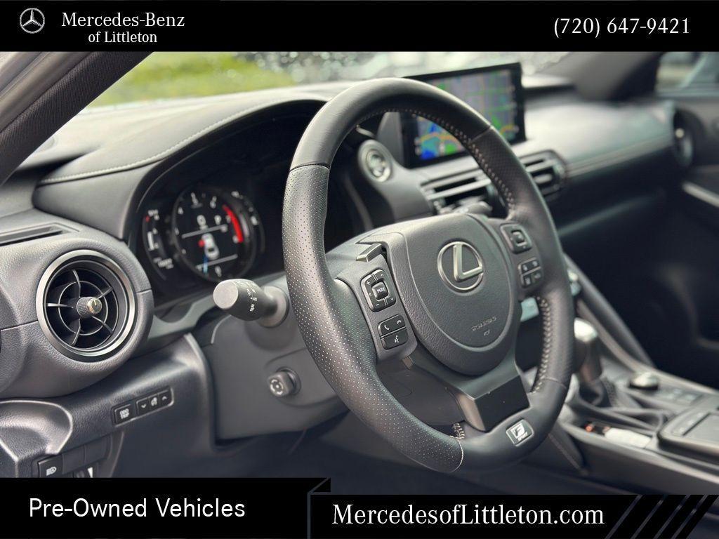 used 2023 Lexus IS 350 car, priced at $46,426