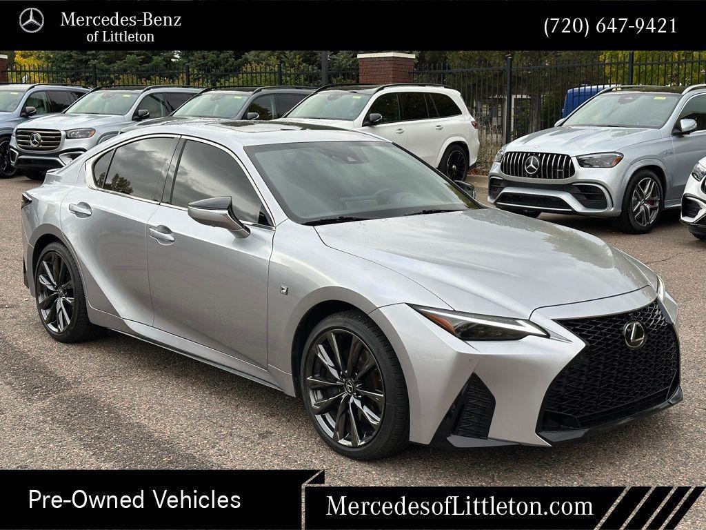 used 2023 Lexus IS 350 car, priced at $46,426