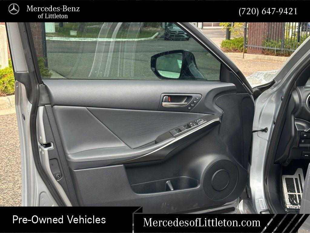 used 2023 Lexus IS 350 car, priced at $46,426
