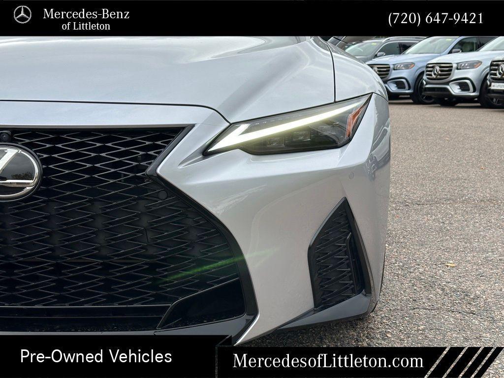 used 2023 Lexus IS 350 car, priced at $46,426