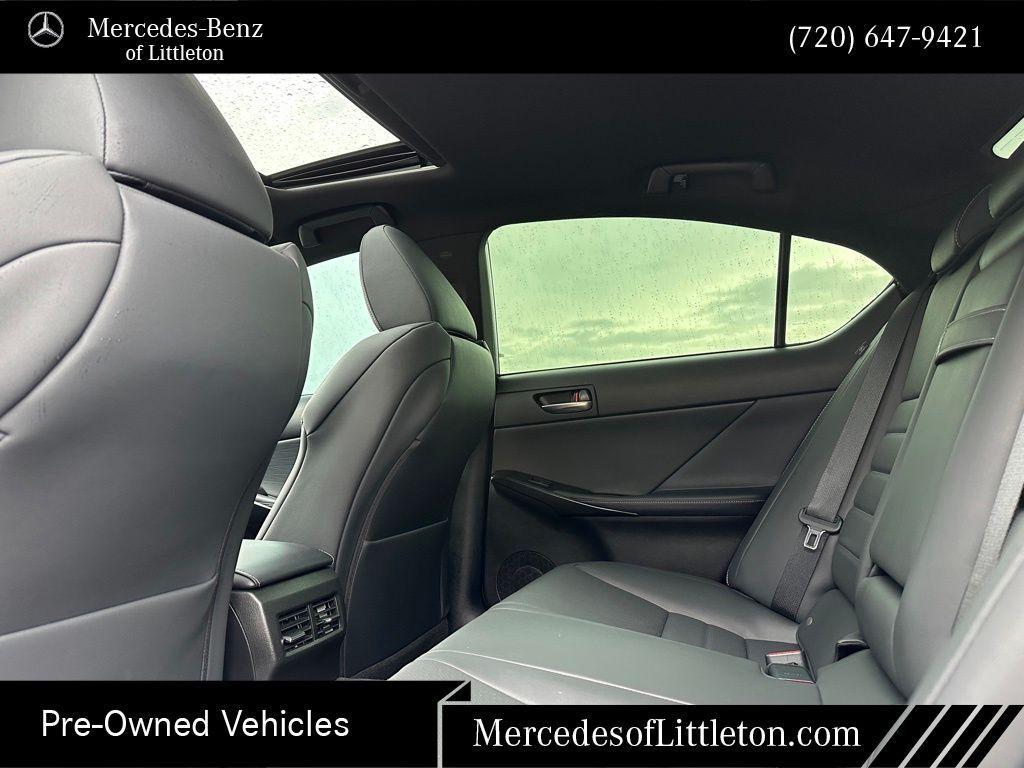 used 2023 Lexus IS 350 car, priced at $46,426