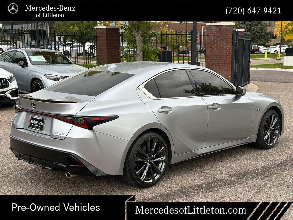 used 2023 Lexus IS 350 car, priced at $46,426