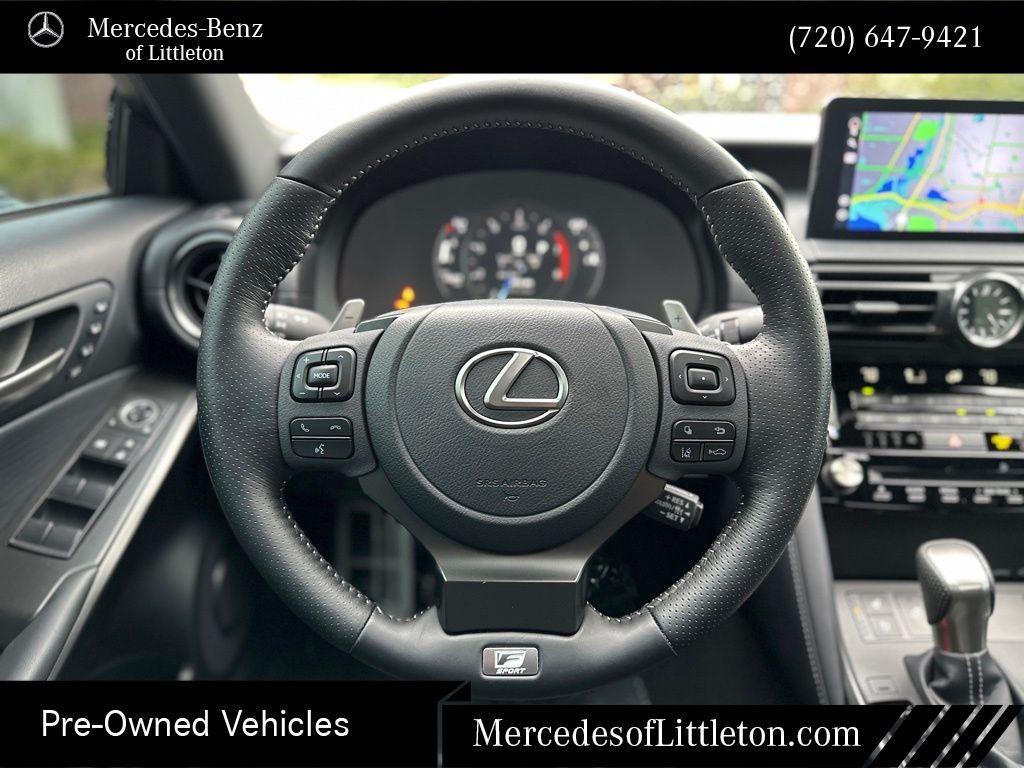 used 2023 Lexus IS 350 car, priced at $46,426