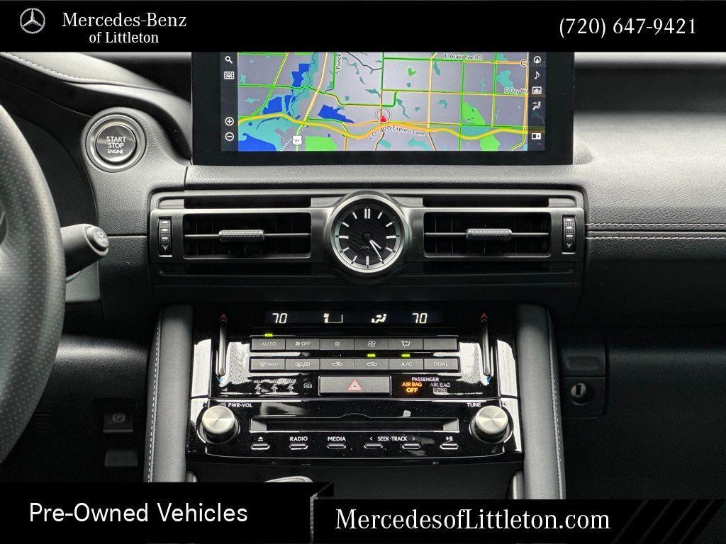 used 2023 Lexus IS 350 car, priced at $46,426