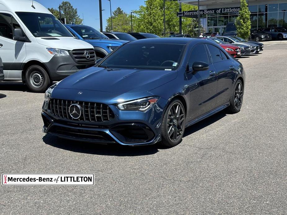 used 2020 Mercedes-Benz AMG CLA 45 car, priced at $49,900