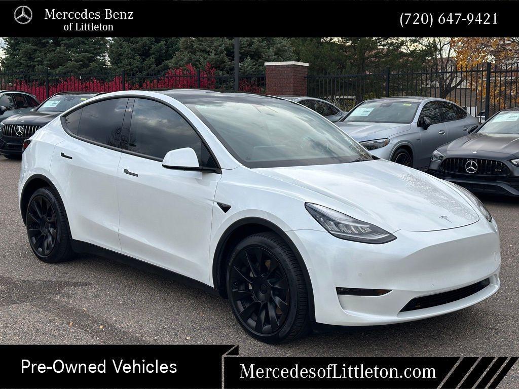 used 2021 Tesla Model Y car, priced at $25,000
