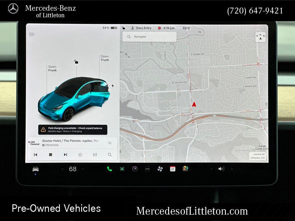used 2021 Tesla Model Y car, priced at $25,000