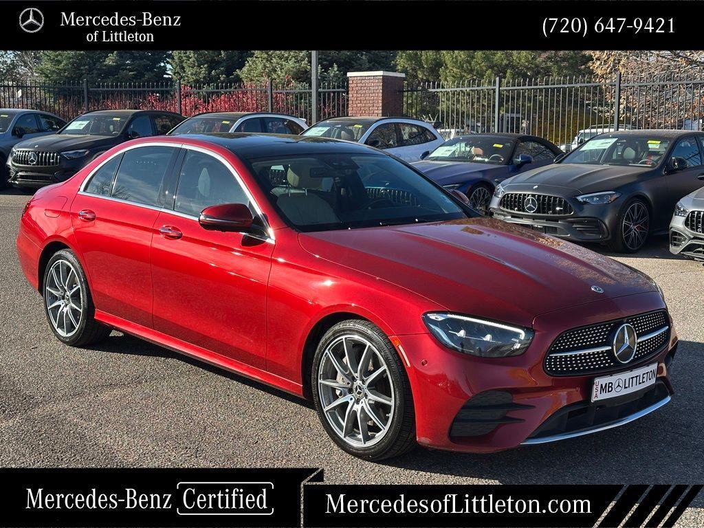 used 2021 Mercedes-Benz E-Class car, priced at $31,528
