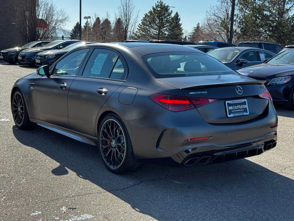 used 2024 Mercedes-Benz AMG C 63 car, priced at $95,100