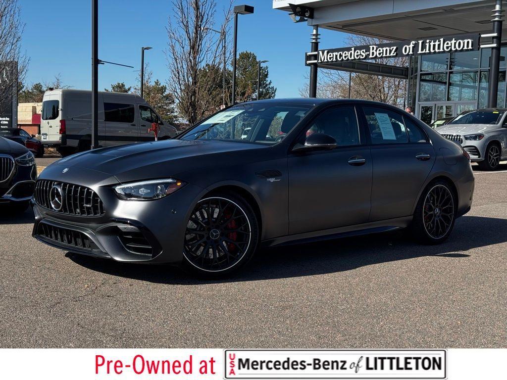 used 2024 Mercedes-Benz AMG C 63 car, priced at $95,100