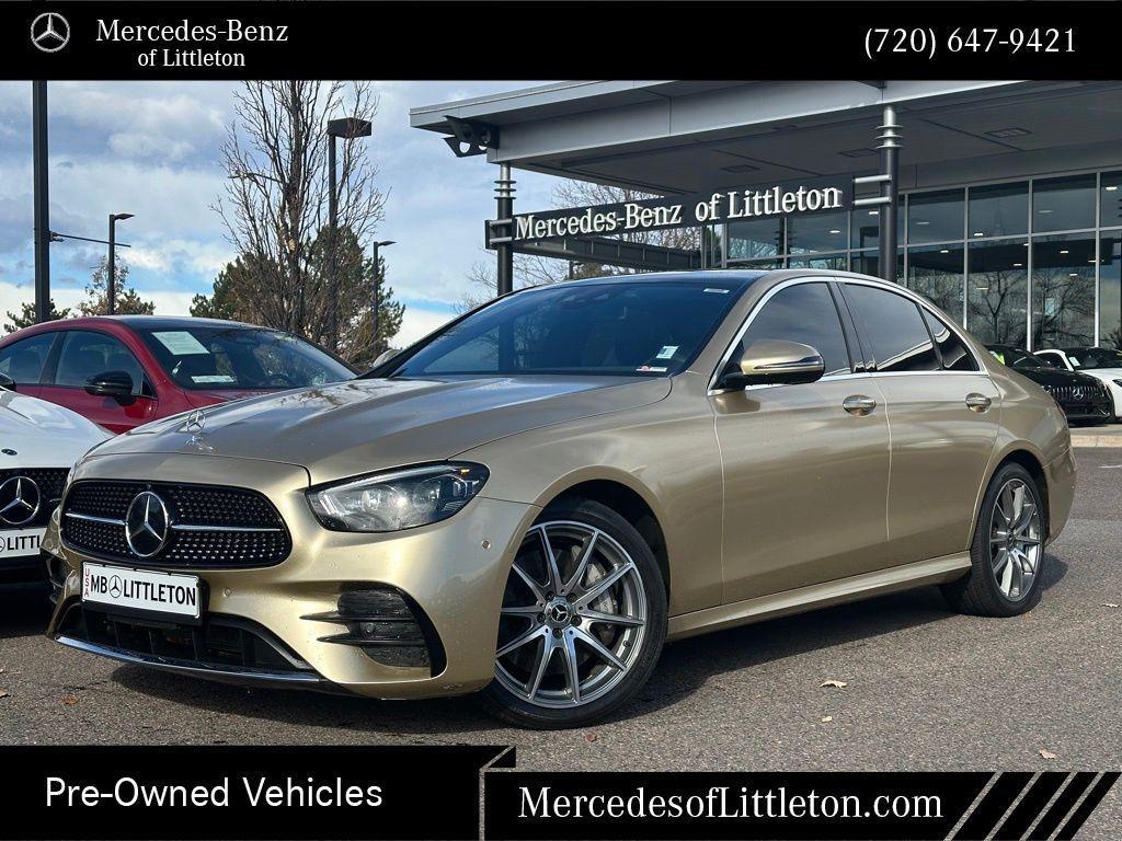 used 2022 Mercedes-Benz E-Class car, priced at $47,385