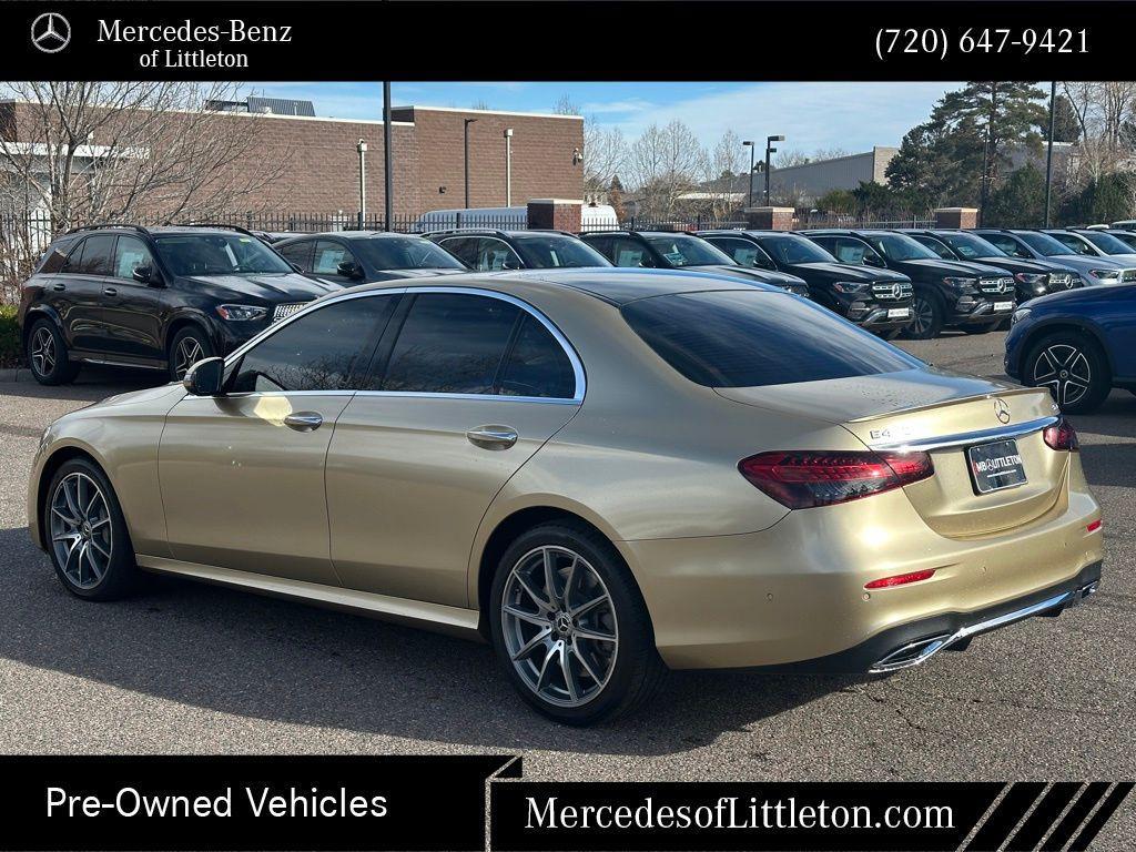 used 2022 Mercedes-Benz E-Class car, priced at $47,385