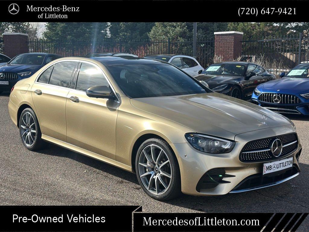 used 2022 Mercedes-Benz E-Class car, priced at $47,385