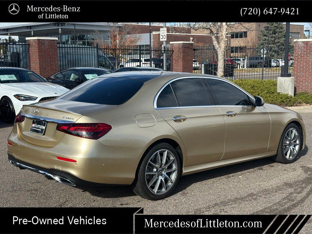 used 2022 Mercedes-Benz E-Class car, priced at $47,385