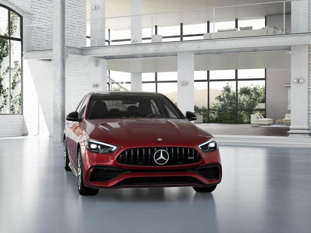 new 2025 Mercedes-Benz AMG C 43 car, priced at $69,815