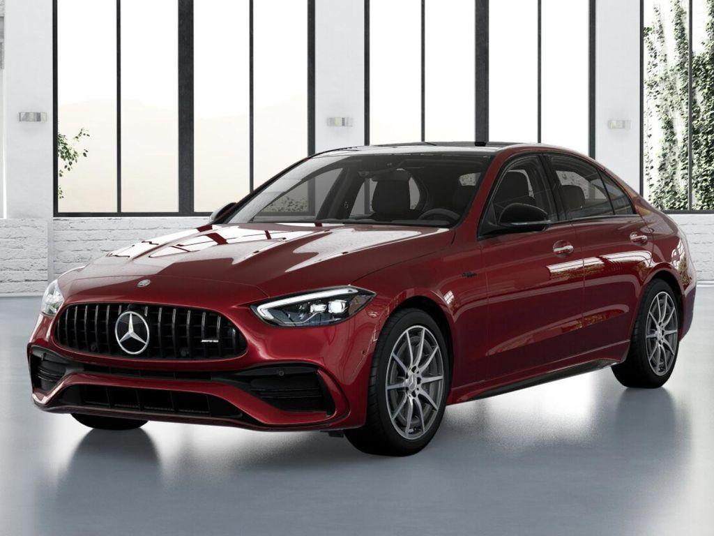 new 2025 Mercedes-Benz AMG C 43 car, priced at $69,815