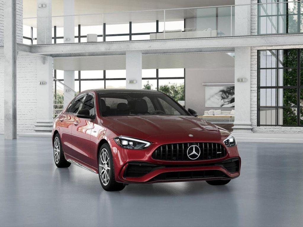 new 2025 Mercedes-Benz AMG C 43 car, priced at $69,815