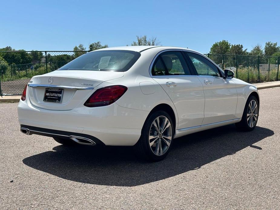 used 2021 Mercedes-Benz C-Class car, priced at $34,599