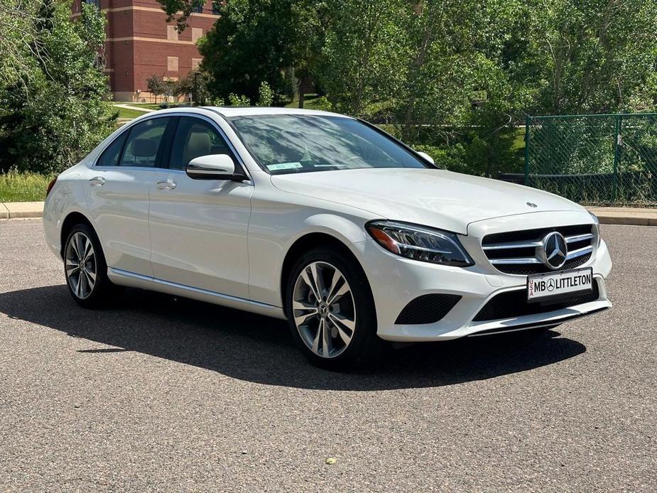 used 2021 Mercedes-Benz C-Class car, priced at $34,599