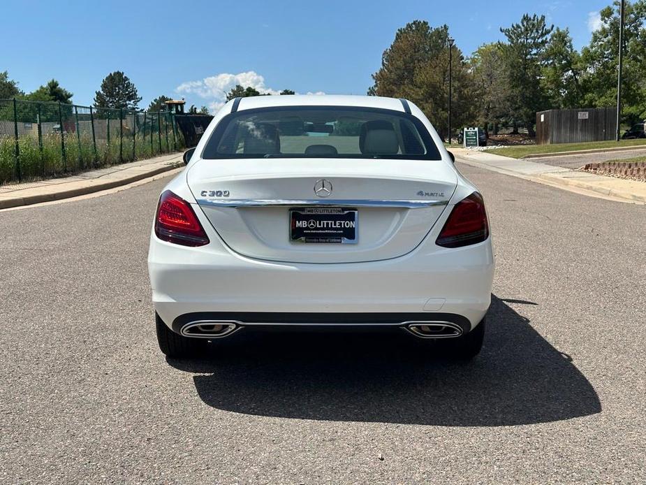 used 2021 Mercedes-Benz C-Class car, priced at $34,599