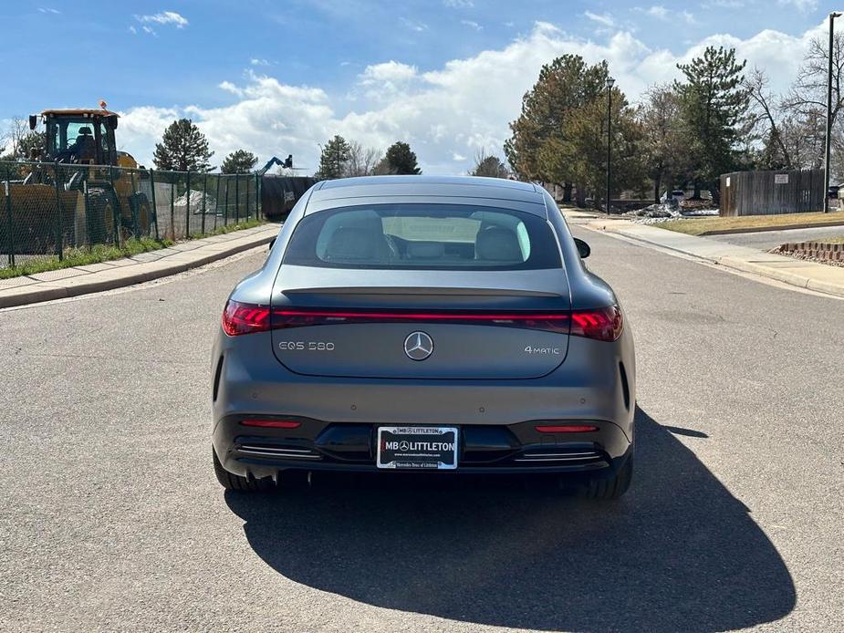 new 2024 Mercedes-Benz EQS 580 car, priced at $138,215