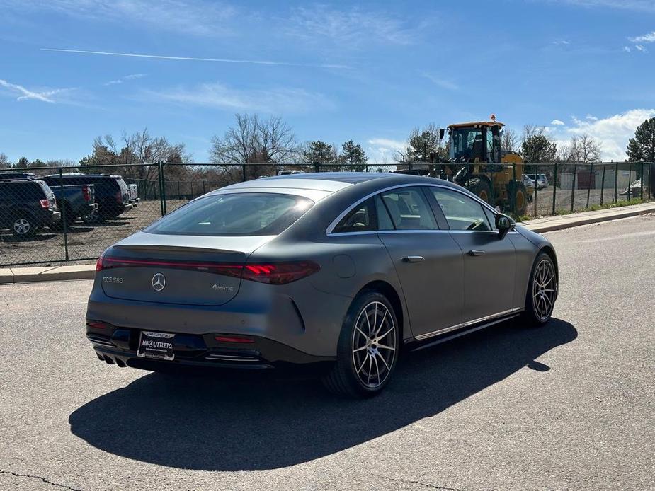 new 2024 Mercedes-Benz EQS 580 car, priced at $138,215