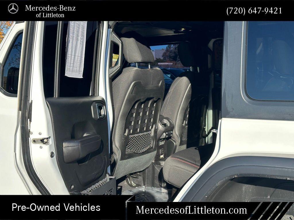 used 2020 Jeep Wrangler Unlimited car, priced at $31,791