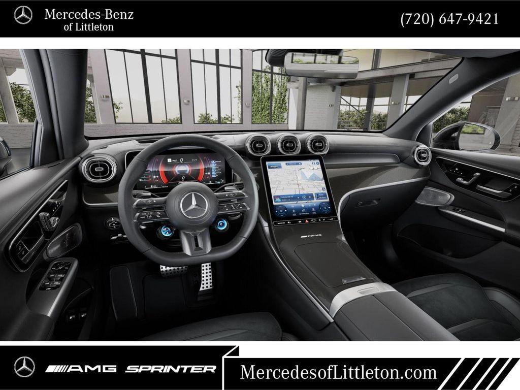 new 2025 Mercedes-Benz AMG GLC 63 car, priced at $95,895