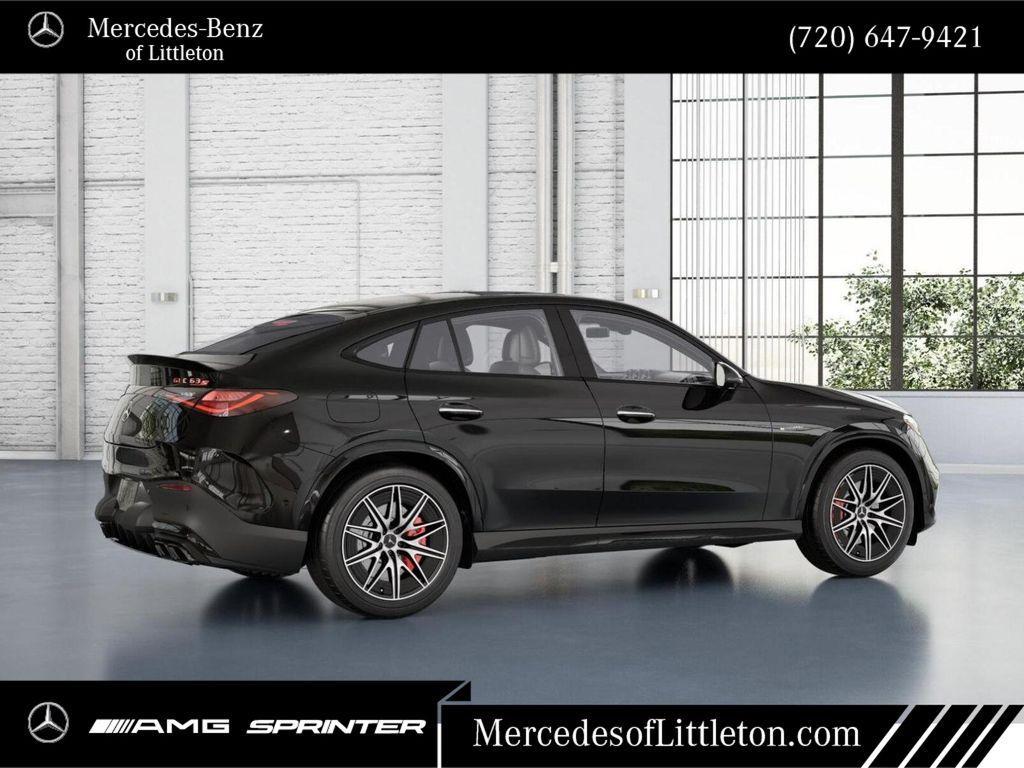 new 2025 Mercedes-Benz AMG GLC 63 car, priced at $95,895