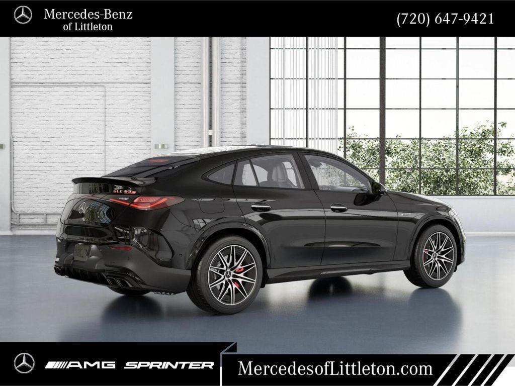 new 2025 Mercedes-Benz AMG GLC 63 car, priced at $95,895