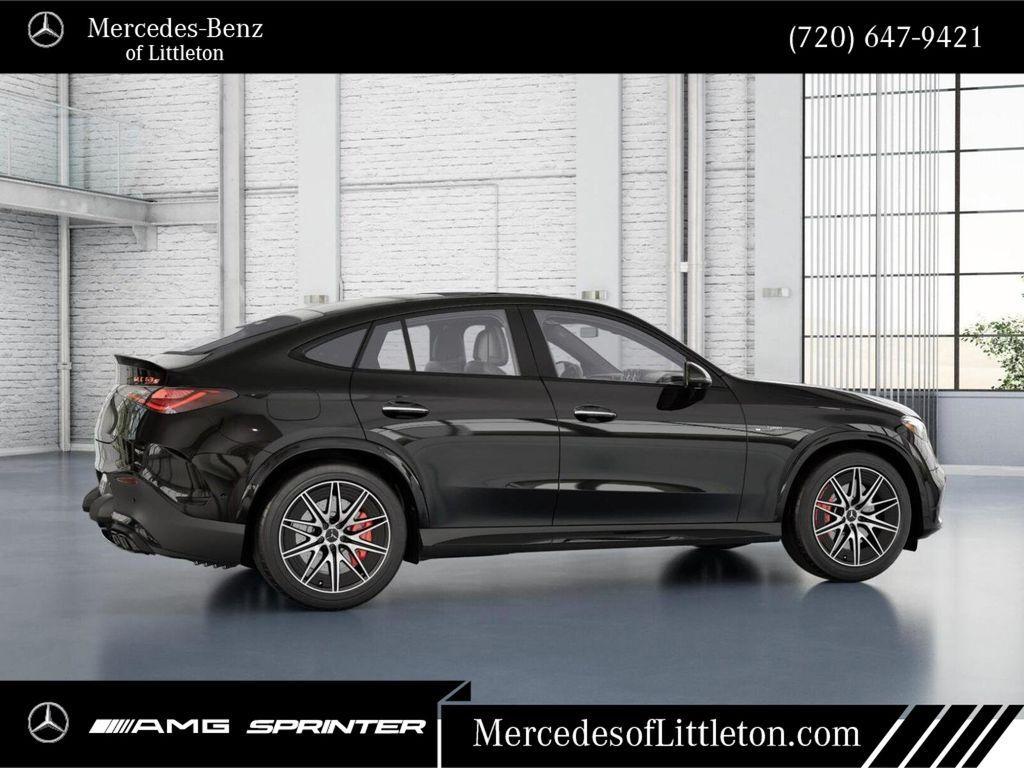new 2025 Mercedes-Benz AMG GLC 63 car, priced at $95,895
